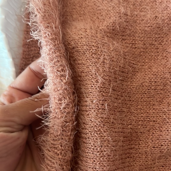 Soft one shoulder sweater dress - Picture 3 of 5